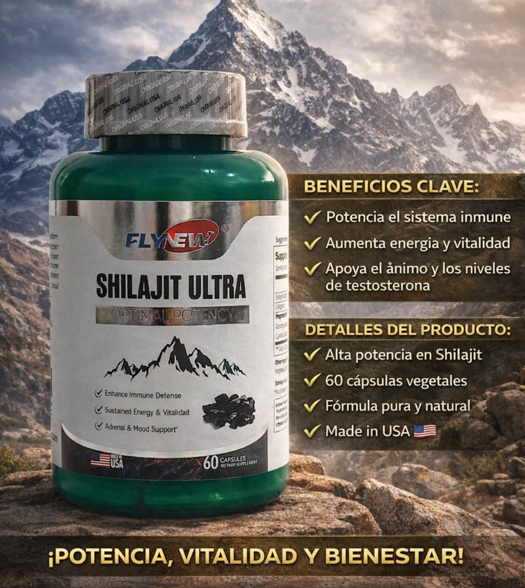 Shilajit Ultra - POTENCIA NATURAL PARA EL HOMBRE