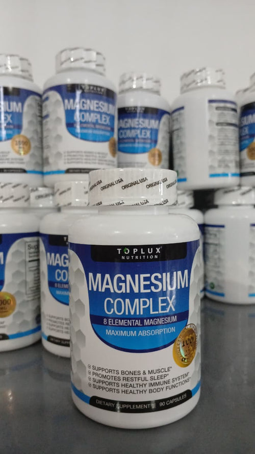 Magnesio Complex – Descansa mejor, reduce el estrés y mejora tu recuperación